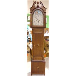 CHIPPENDALE STYLE TALL CASE CLOCK