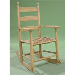 PRIMITIVE LADDER BACK ROCKER