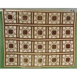 AMERICAN HAND SEWN QUILT