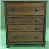 Image 1 : VIRGINIA WALNUT 4 DRAWER CHEST
