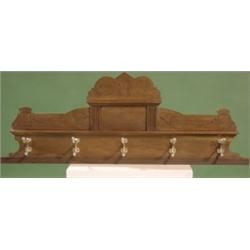 VICTORIAN WALL HANGING COAT RACK