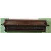 Image 1 : VICTORIAN WALNUT WALL HANGING SHELF
