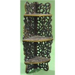 VICTORIAN CORNER HANGING SHELF