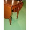 Image 5 : STAINED SOFTWOOD FARM TABLE