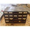 Image 2 : 20 Drawer Tool Organizer with Contents, Overall: 17" x 11 x 11"