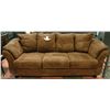 Image 1 : NEW CHOCOLATE BROWN SOFA 90" X 40"