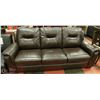 Image 1 : NEW ESPRESSO BROWN LEATHERETTE SOFA