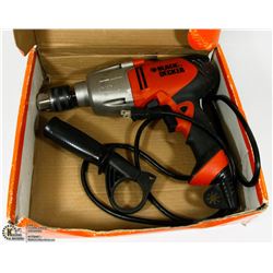 BLACK AND DECKER 1/2" VSR HAMMER DRILL/DRIVER