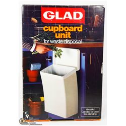GLAD CUPBOARD UNIT GARBAGE CAN