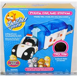 NEW ZHU ZHU POLICE CAR & STATION