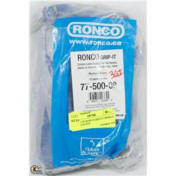 BUNDLE OF RONCO GRIP IT CRINKLE LATEX COATED