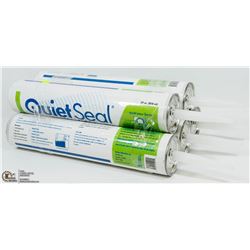 5 TUBES OF QUIET SEAL ACOUSTICAL SEALANT