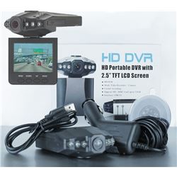 NEW HD PORTABLE DVR WITH 2.5" TFT SCREEN