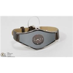 ROCKY BROWN TONE/MIRRORED FASHION WATCH WITH