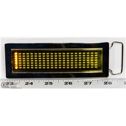 NEW PROGRAMMABLE YELLOW LED MINI MESSAGE BOARD/