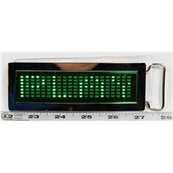 NEW PROGRAMMABLE GREEN LED MINI MESSAGE BOARD/