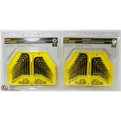 LOT OF 2 FIX IT HEX KEY SETS