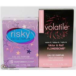 LOT OF 2 OUR VERSION OF RISKY AND VIKTOR & ROLF