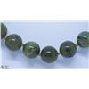 Image 2 : 23) STERLING SILVER JADEITE NECKLACE