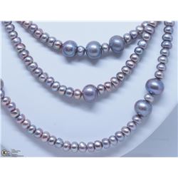 28) NATURAL FRESHWATER NECKLACE PEACOCK NECKLACE