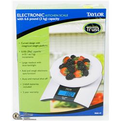 TAYLOR ELECTRONIC KITCHEN SCALE