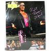 Image 1 : BRETT THE HITMAN HEART SIGNED PHOTO WITH COA