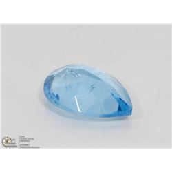 #53-SWISS BLUE CRACKLE QUARTZ 32.10CT