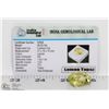Image 1 : #46-LEMON TOPAZ CUSHION GEMSTONE 29.30CT