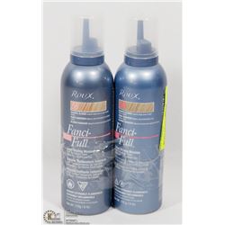 LOT OF 2 ROUX FANCI-FULL COLOR STYLING MOUSSE