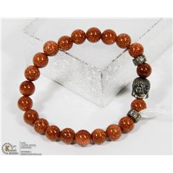 #20-GOLDEN STONE BEAD BRACELET