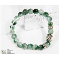 #17-NATURAL FLORAL BEAD BRACELET