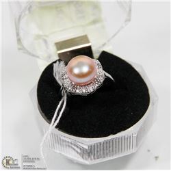 #85-AKOYA PEARL RING