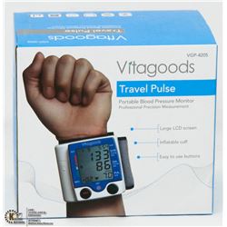 VITAGOODS TRAVEL PULSE PORTABLE BLOOD PRESSURE