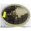 Image 1 : OVAL PERFUME/ MIRRORED SERVING TRAY
