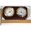 Image 1 : #7 -  NEW IN BOX WALL MOUNT CLOCK & BAROMETER