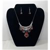 Image 1 : #5 - BOHO STYLE NECKLACE & EARRINGS SET