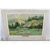 Image 1 : "SUNNY COVE" FRAMED BY BENNETT BRADBURY 21X16
