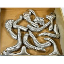 FLAT OF CANE HANDLES