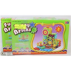 BUNDLE OF TWO 81PC FUNNY BRICKS BATTERY OPERATED