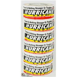 6 ROLLS OF HURRICANE TAPE