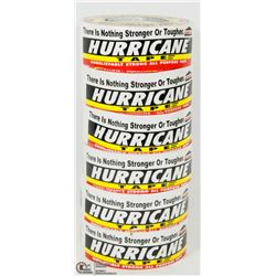 6 ROLLS OF HURRICANE TAPE