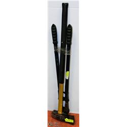 SPLITTING AXE WITH 24" BOLT CUTTERS