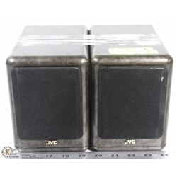 SET OF 2 JVC DESKTOP SPEAKERS