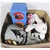 Image 1 : BOX W/WALT DISNEY ITEMS - CARS LAMP