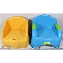 PAIR OF BOOSTER SEATS
