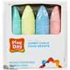 Image 1 : PLAYDAY 4PC JUMBO CHALK SET