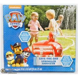 PAW PATROL FIRE ENGINE SHAPED SPRINKLER