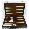 Image 1 : VINTAGE BACKGAMMON GAME