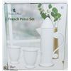Image 1 : NEW FRENCH PRESS SET - WHITE