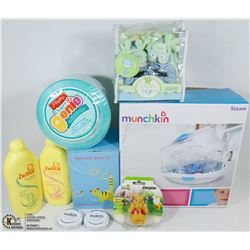 NEW BABY ITEMS MUNCHKIN STEAM